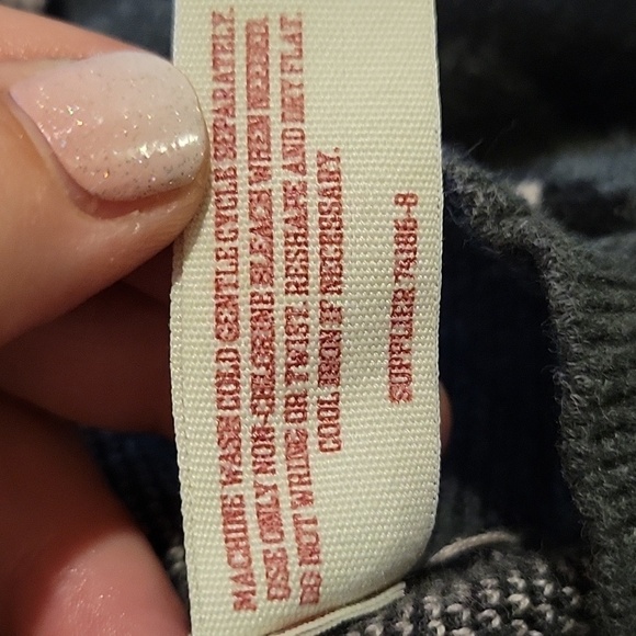 ARIZONA small black cheetah animal print cotton sweater - Picture 5 of 5